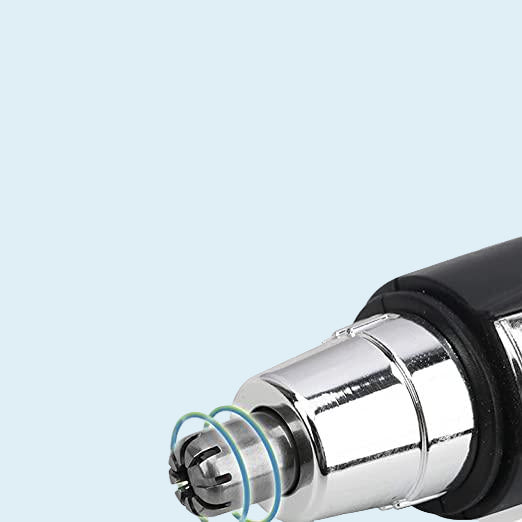 Nose Hair Trimmer Battery-Operated Ear and Nose Hair Trimmer Clipper Painless