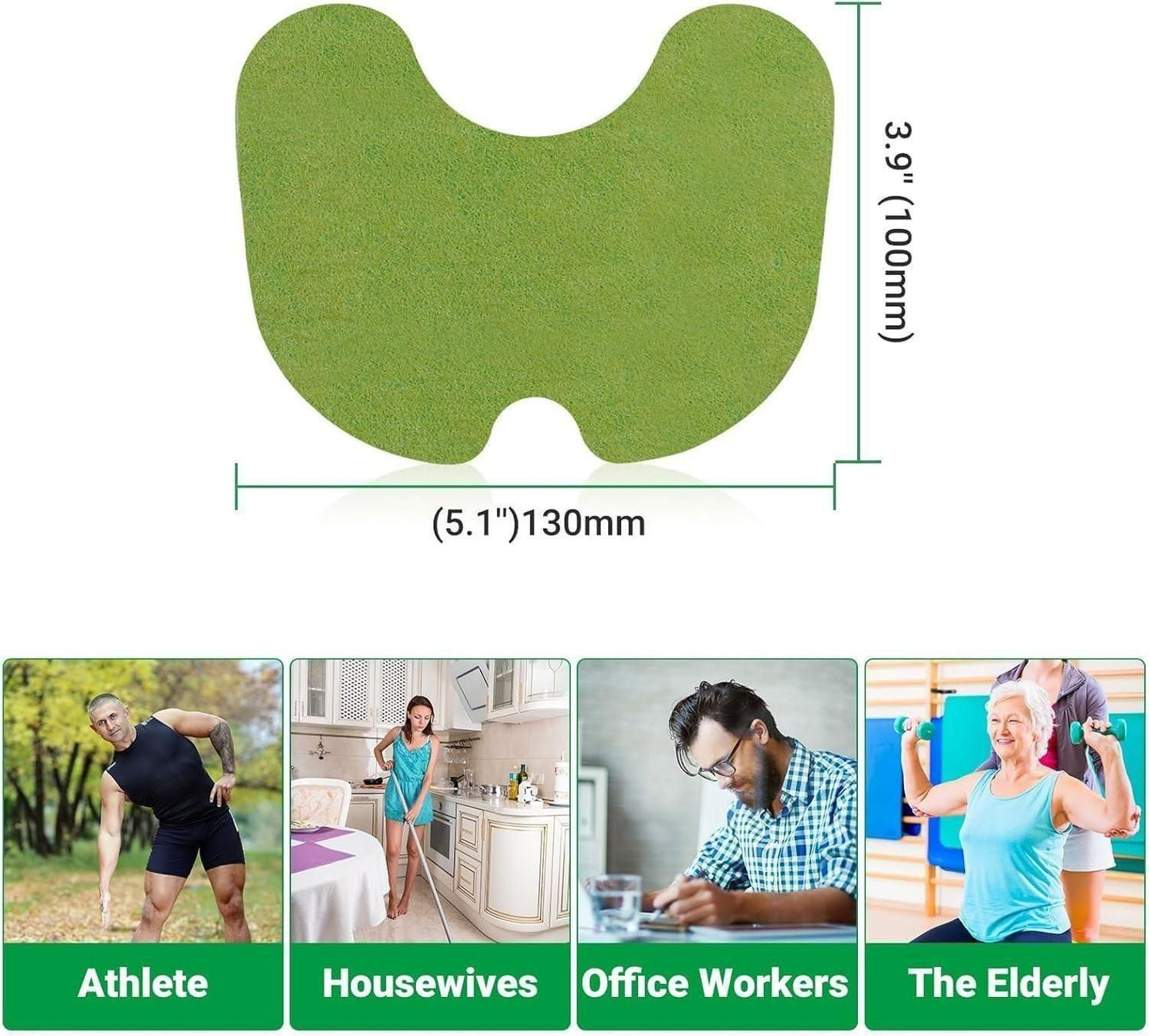 10pcs Neck, Shoulder and Knee Patch