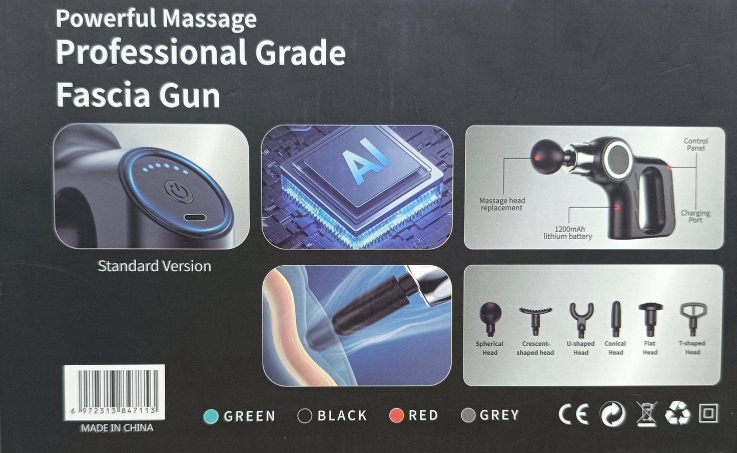 Powerful Massage Professional Grade Fascia Gun