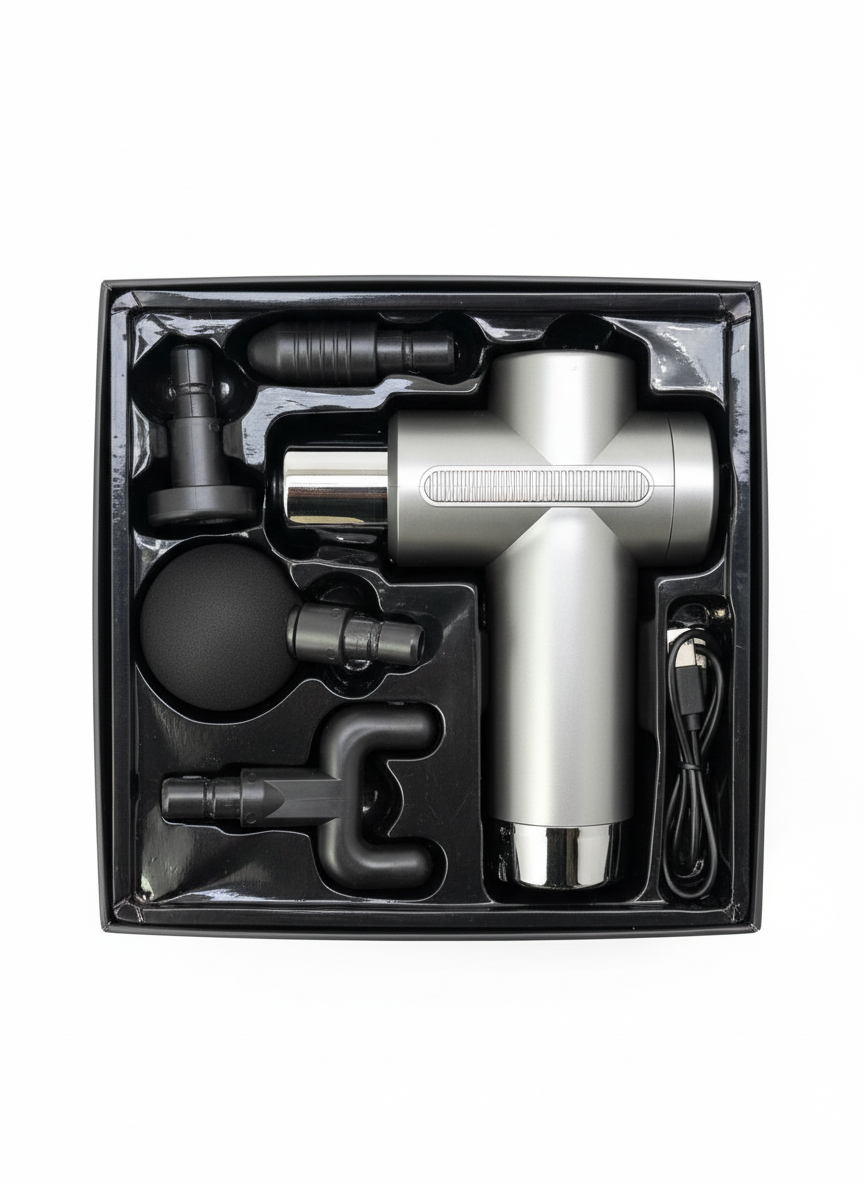 Advanced Percussion Massage Gun for Full-Body Pain Relief, Muscle Relaxation & Recovery