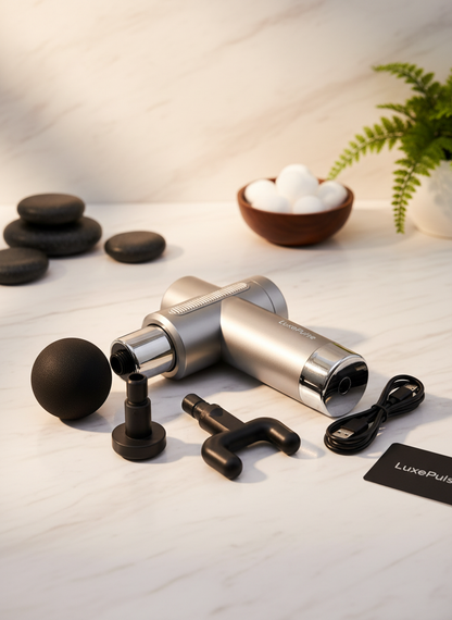 Advanced Percussion Massage Gun for Full-Body Pain Relief, Muscle Relaxation & Recovery