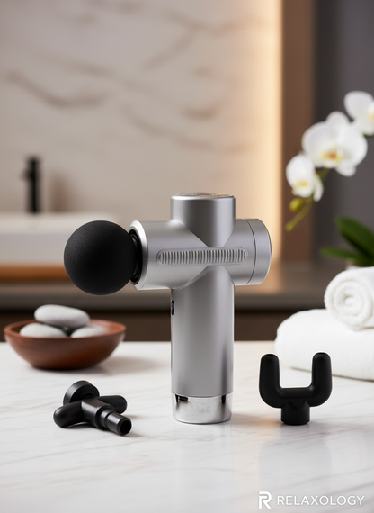 Advanced Percussion Massage Gun for Full-Body Pain Relief, Muscle Relaxation & Recovery