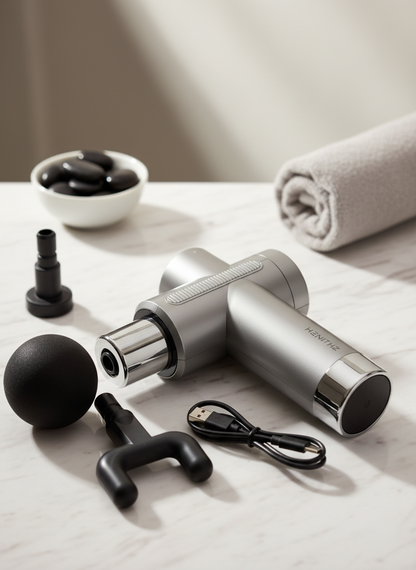 Advanced Percussion Massage Gun for Full-Body Pain Relief, Muscle Relaxation & Recovery