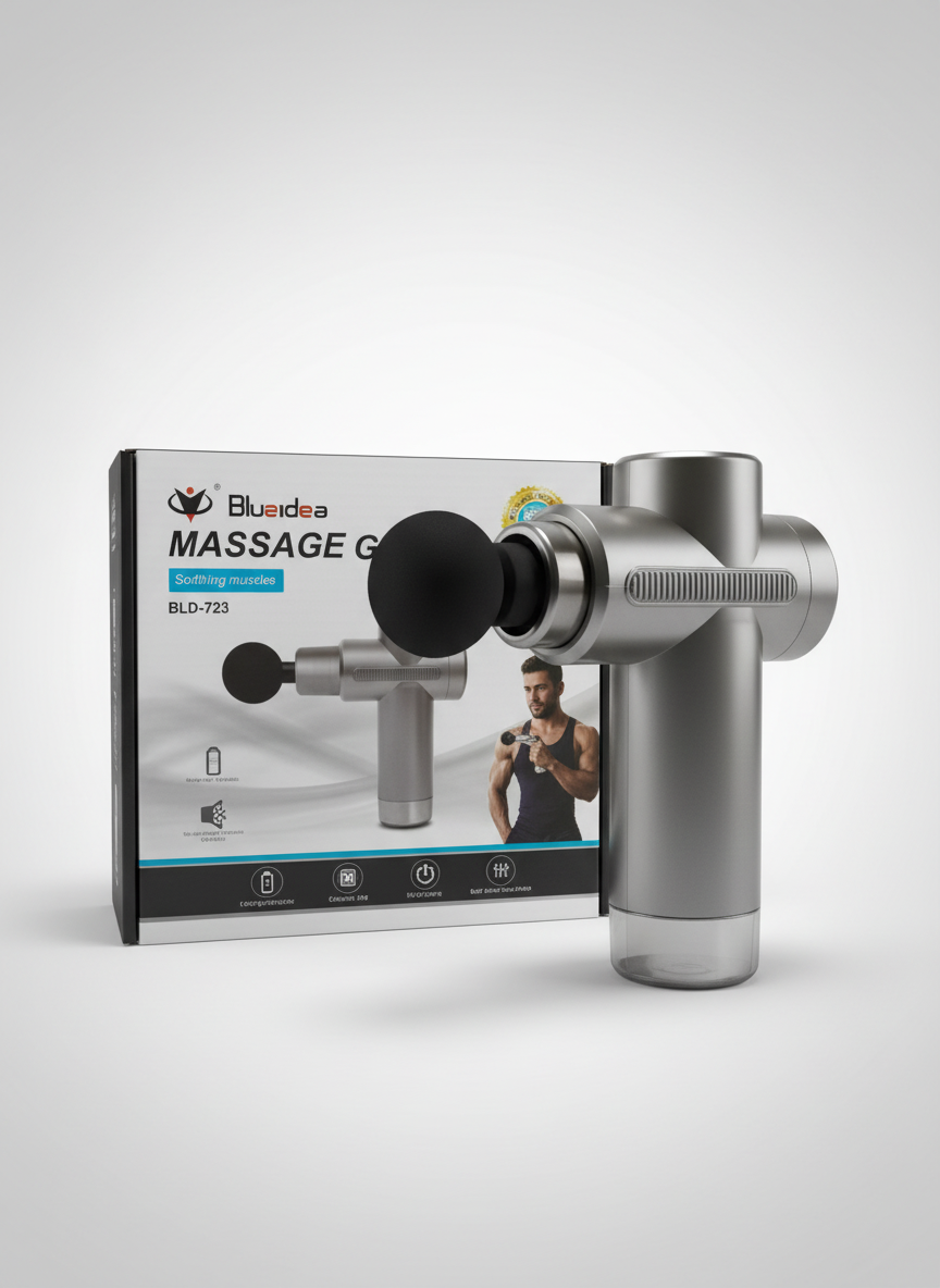 Advanced Percussion Massage Gun for Full-Body Pain Relief, Muscle Relaxation & Recovery